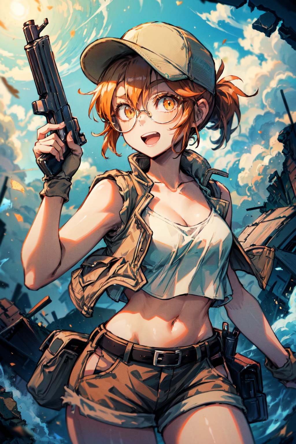 01186-395786399-masterpiece,best quality,1girl,mature female,FioDef,orange eyes,colored eyelashes,eyelashes,orange hair,short ponytail,glasses,h.png